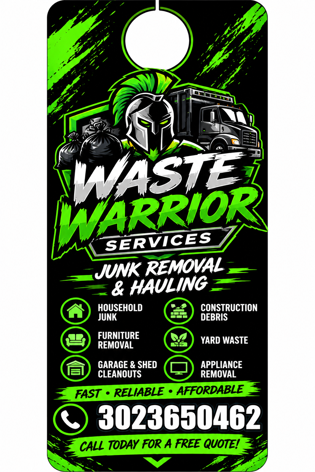Waste Warrior Services Junk Removal & Hauling logo